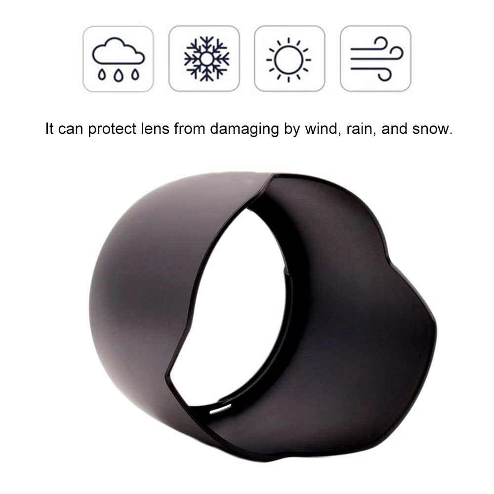 Amazon.com : EW-83B II EW83BII Flower Camera Lens Hood Compatible