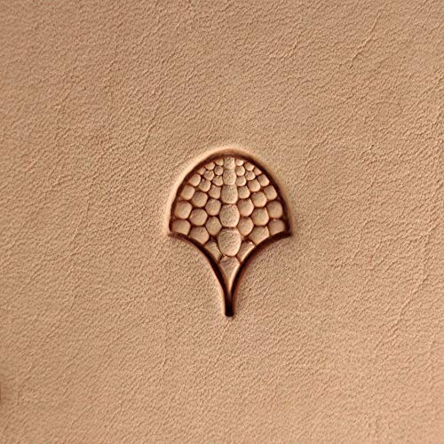 Scale Leather Stamp Tool Stamps Stamping Carving Punches Tools Craft Leathercrafting