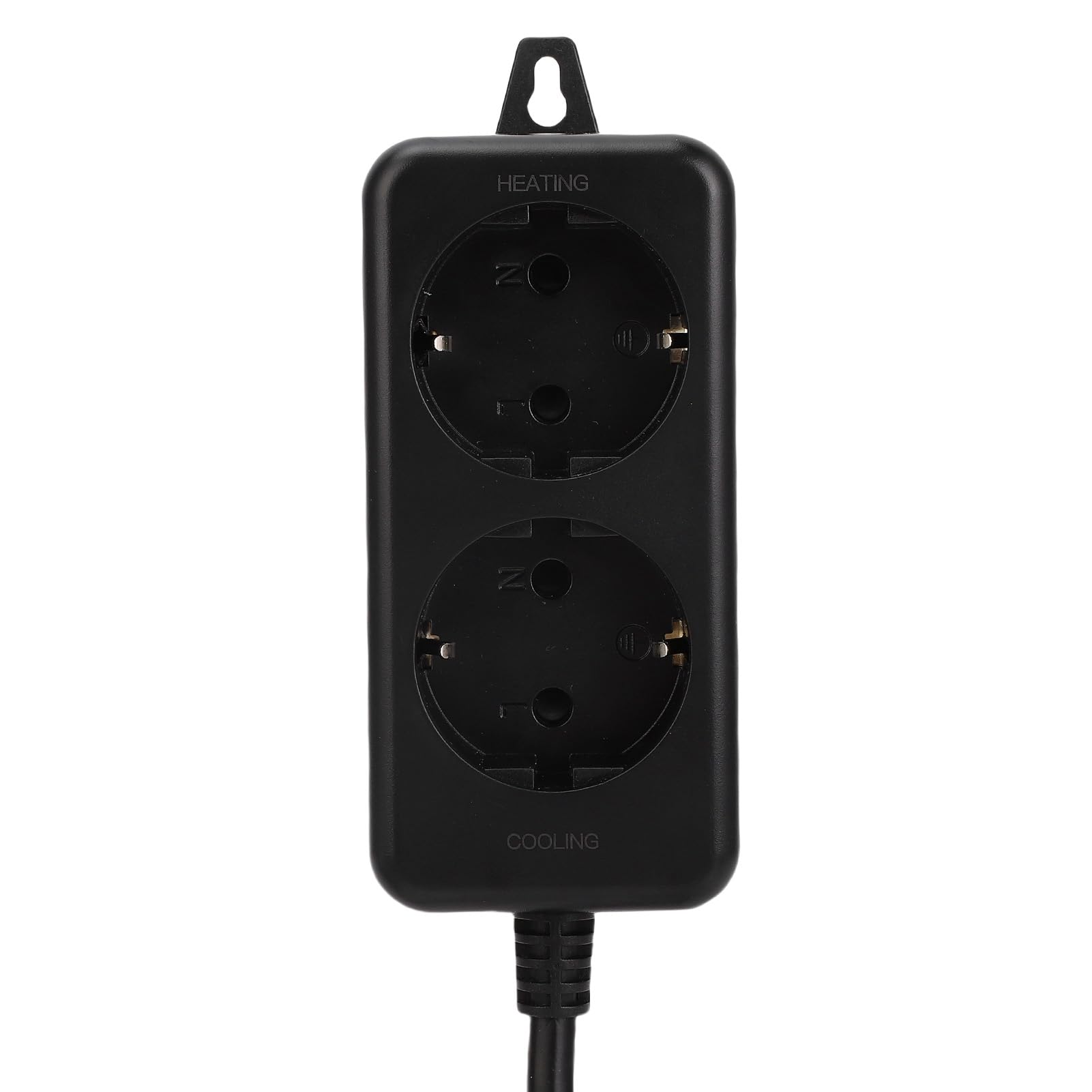 Garosa Uscita Termostato WiFi, Materiale PVC, Regolatore di Temperatura Intelligente con Controllo Remoto Tramite App, Sonda Impermeabile, Ideale per l'uso in Acquari e Serre (Spina europea 220-250