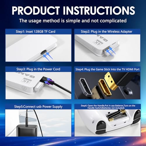 image for TEFELE 2025New Wireless Retro Game Console 23 Simulators and Over 20,0