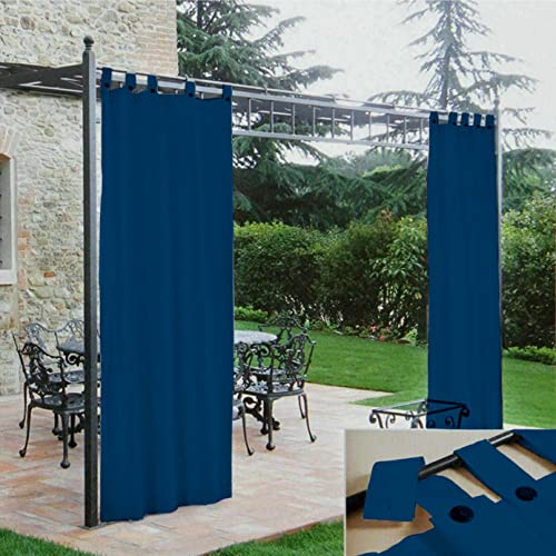 Morbidissimi – Tenda Gazebo Idrorepellente e Resistente, Tenda da Esterno 140x270 cm Per Gazebo, Dotata di Passanti Con Chiusura A Bottone, 100% Made in Italy - Blu Royal