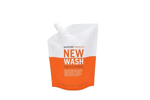 Hairstory New Wash RICH Crema limpiadora ultra hidratante para cabello seco  Desenredante y suavidad sin esfuerzo  Protector de color,
