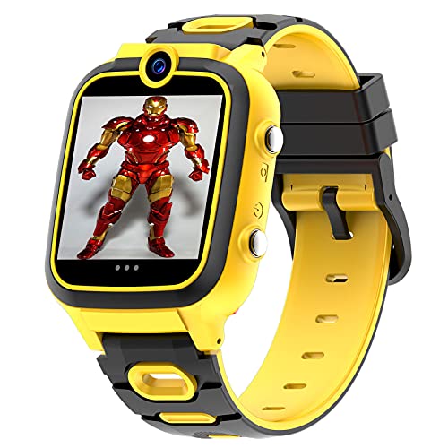 Dual Cameras Video Smart Watch for Kids Boys Girls with Dual Cameras Video Recorder Player, MP3 Music Player,Pedometer ,33 Clock Faces ,7 Games,and More