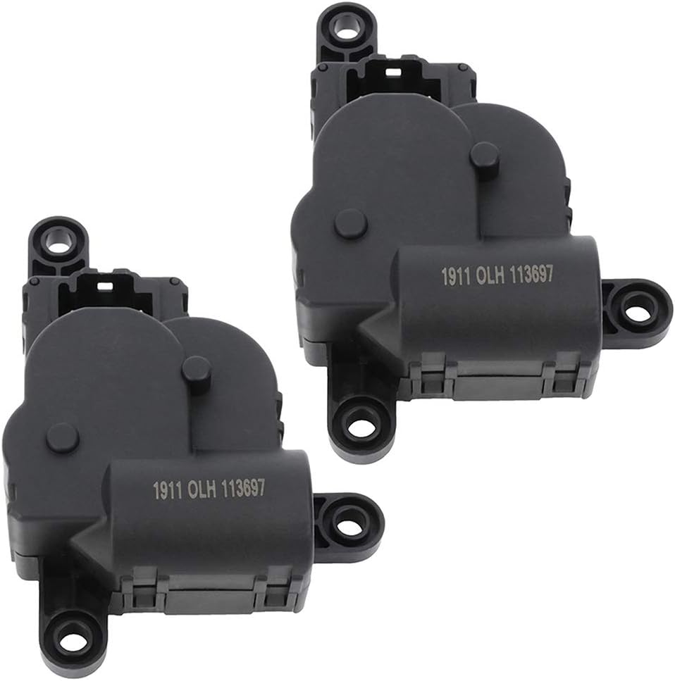 HVAC Blend Door Actuator OCPTY 604-007 Air Door Actuator Compatible 1998-2004 for Chrysler for Concorde,1998-2004 for Chrysler for Intrepid,1998-2004 for Dodge for Intrepid 2PCS
