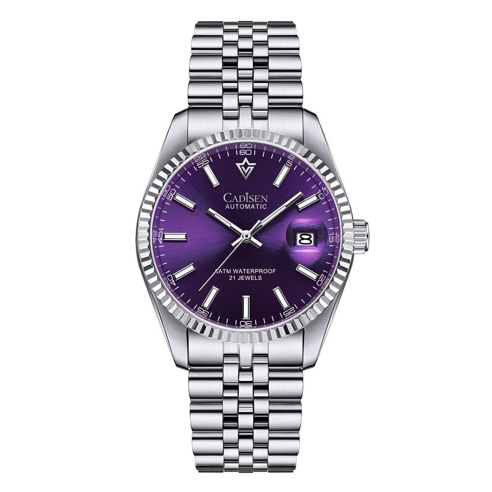 Automatic Watches Men's Mechanical Japan 8215 Movement Waterproof Classic Design Wristwatch