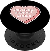 Vista 1 de Soporte emocional Kindle Pink Heart PopSockets Standard PopGrip