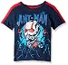 Marvel Little Boys' Ant-Man, Spiderman, or Civil War T-Shirt, Ant-Man Blue, 8