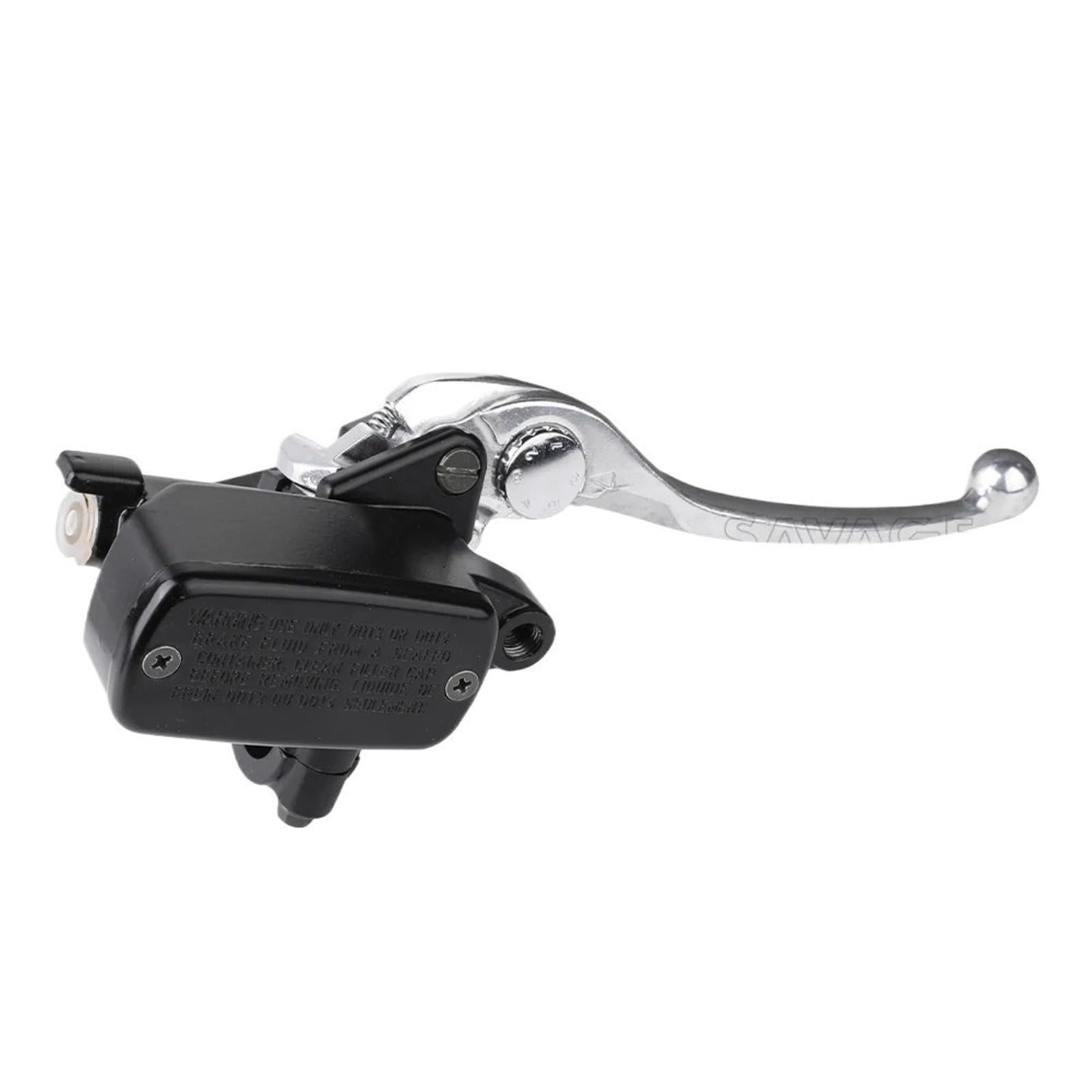 Black CNC Replacement Front Brake Master Cylinder With Lever, Compatible With HONDA NX500 CB750 Hornet 750 Rebel 500 CB500F CB500X(Brake Lever)