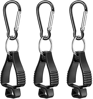 3 Pcs Work Glove Clip Glove Grabber Clip,Glove Clip Holder Welding Glove Clamp Grabber Holder Labor Glove Keeper Hanger(Black) white 5h5