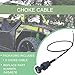 Choke Cable Compatible with Polaris RZR 170 2009-2014 Starter Cable Replace 0454876