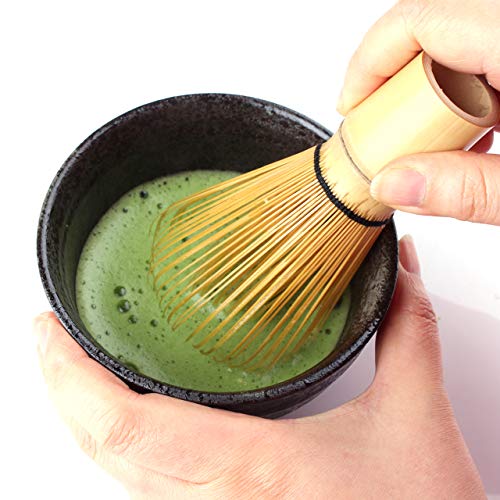 Goodwei Matcha Set mit Matcha Besen, Matcha Schale aus Keramik und BIO Matcha Tee aus Japan | Geschenkset (Goma) – Ansicht 2