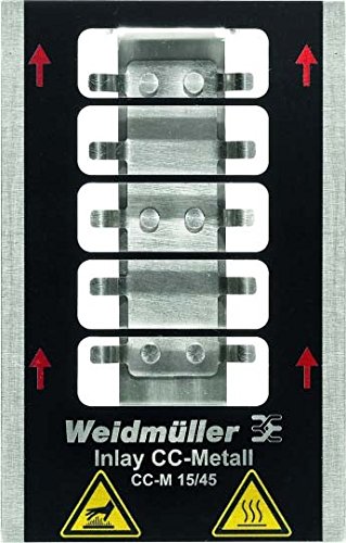 WEIDMULLER 1341090000 Support Inlay CC-M 15/45 pour cadre d'impression