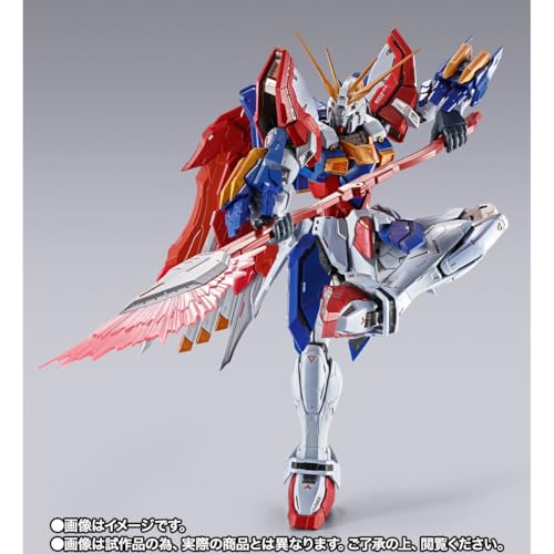 Image of TAMASHII NATIONS - Mobile Fighter G Gundam - Burning Gundam & Burning Gundam Second Metal Build Action Figure