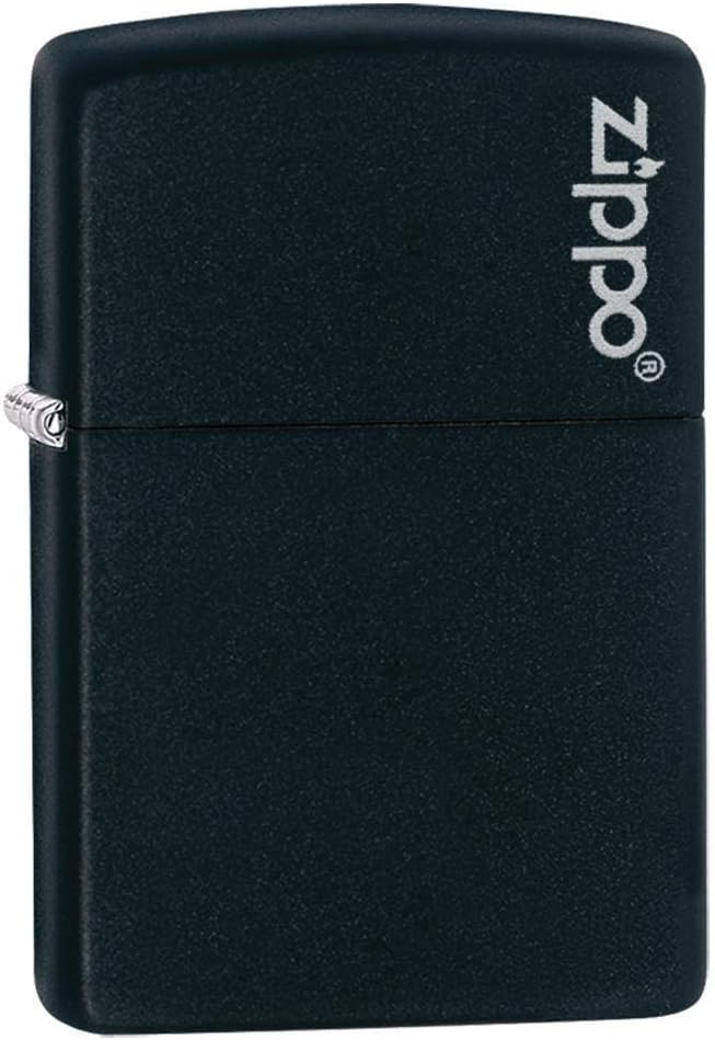 Zippo Black Matte Logo