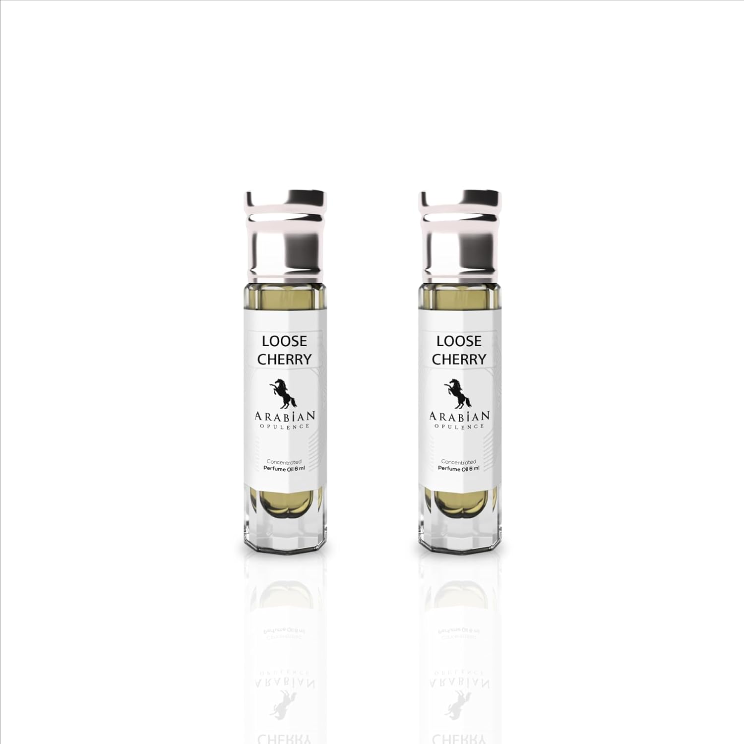 arabian opulence fr313 loose cherry roll-on perfume oil concentrated perfume body oil long-lasting oil-based perfume for men and women travel size alcohol-free perfume oil 6 ml pack of 2