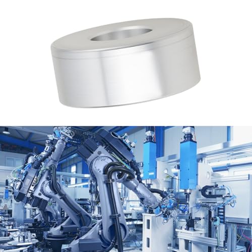 YINETTECH 5er-Pack Aluminium Bolzen Distanzhülsen M10 10,5 mm id x 24 mm od x 10 mm l für Stütze Isolation Positionierung Schwingungsdämpfung