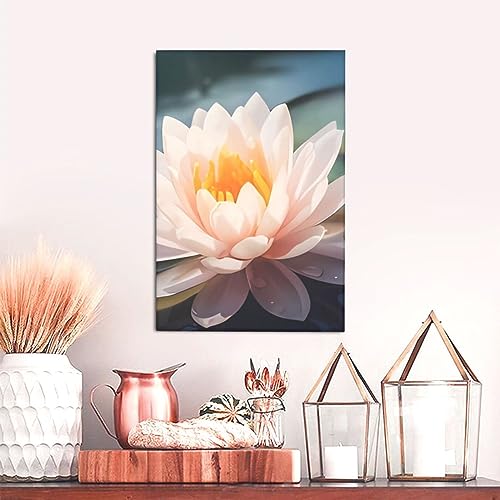 Toile murale moderne lotus impression haute définition - 5