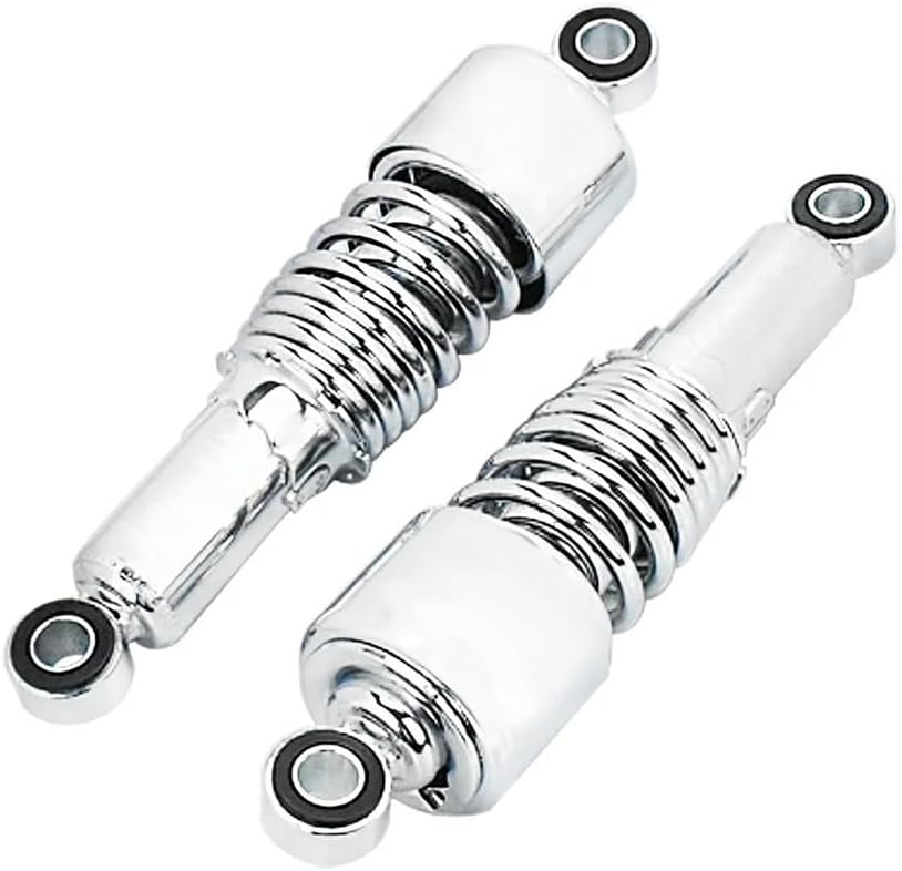 Motorcycle Adjustable 10.5" 267mm Rear Shock Absorbers Suspension Lowering Fit For Harley Sportster XL Dyna Touring FLHR(Shock Absorber A)