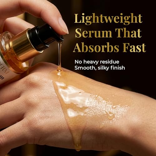 ETADERM Bee Venom Serum - Dark Spot Correcting Glow Serum for Radiant Appearance, Lightweight Facial Oil Serum with Dropper Bottle - Wrinkle and Face Anti Aging Formula with Manuka Honey & Jojoba Oil