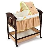 Summer Classic Comfort Wood Bassinet, Swingin' Safari