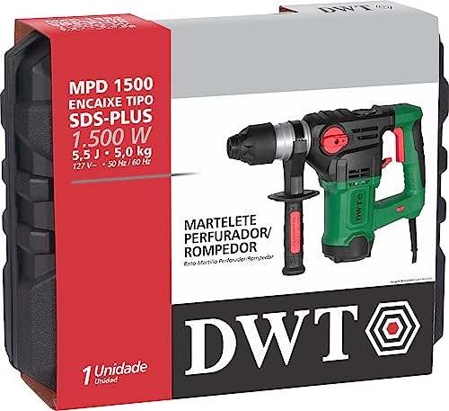 Martelete Perfurador/Rompedor, 1.500 W, Mpd 1500 127 V~, Dwt
