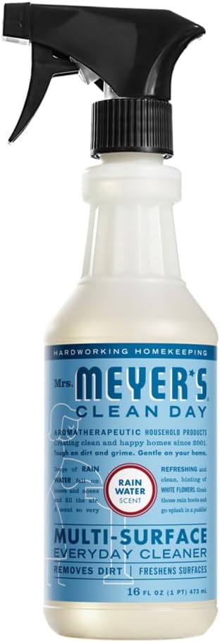 Mrs. MEYER'S CLEAN DAY 주방 세트, 주방 비누, 손 비누, 멀티 표면 클리너, 3개입 (레인 워터) — 사진 5