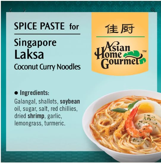 Miniatura 5 de Singapur Laksa 6 unidades por Asian Home Gourmet.