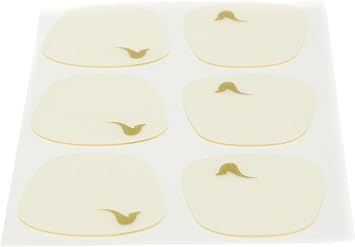 BetterSax Clear Mouthpiece Cushions - Protective, Durable, and Comfortable - Ideal 6-Pack for Musicians Seeking Long-Lasting Play and to Enhance the Saxophone Playing Experience