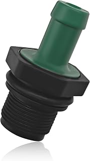 1pcs Black ABS Plastic Check Valve, PCV Valve Replacement 111810EA200 118106N202 118106N201, Compatible with Nissan Infiniti Automotive Positive Crankcase Ventilation Valves