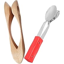 SUPVOX 2 adet M&uuml;zikal Kaşıklar Ahşap Kaşık Metronom Kılıfı Perk&uuml;syon Enstr&uuml;man Uygulaması i&ccedil;in Eğlenceli M&uuml;zik &Ccedil;alma Şeyleri