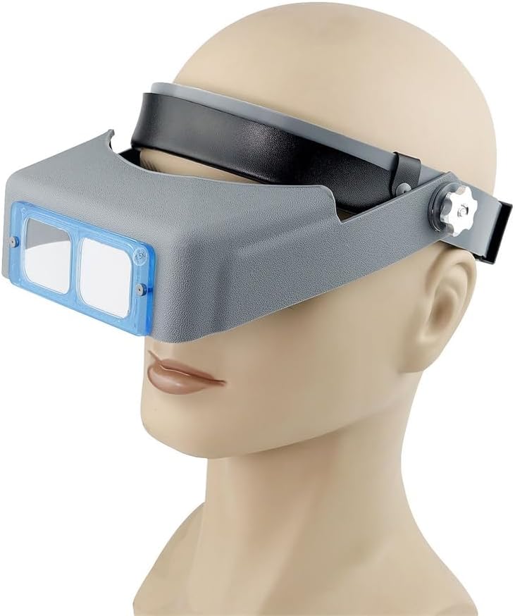 Mounted Magnifying Glass Single Lens Optical Glass Lens Workshop Maintenance