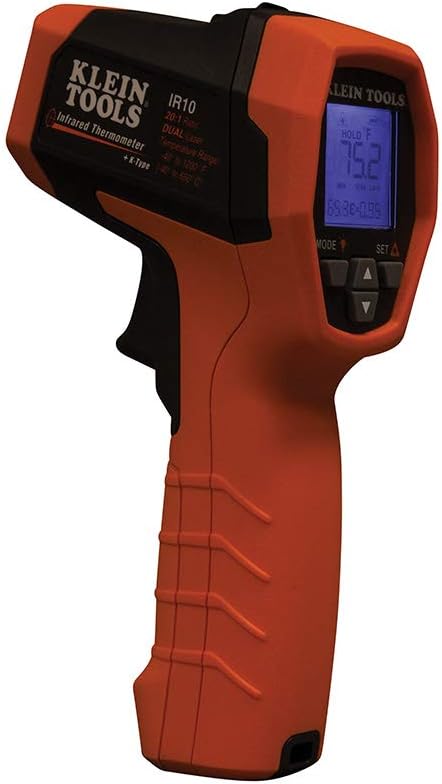 Buу 1 gеt 1 🔥 Klein Tools IR10 Infrared Thermometer, Digital Thermometer Gun with Dual Targeting Laser, 20:1 Buу 1 gеt 1 Klein Tools IR10 Infrared Thermometer, Digital Thermometer Gun with Dual Targeting Laser, 20:1