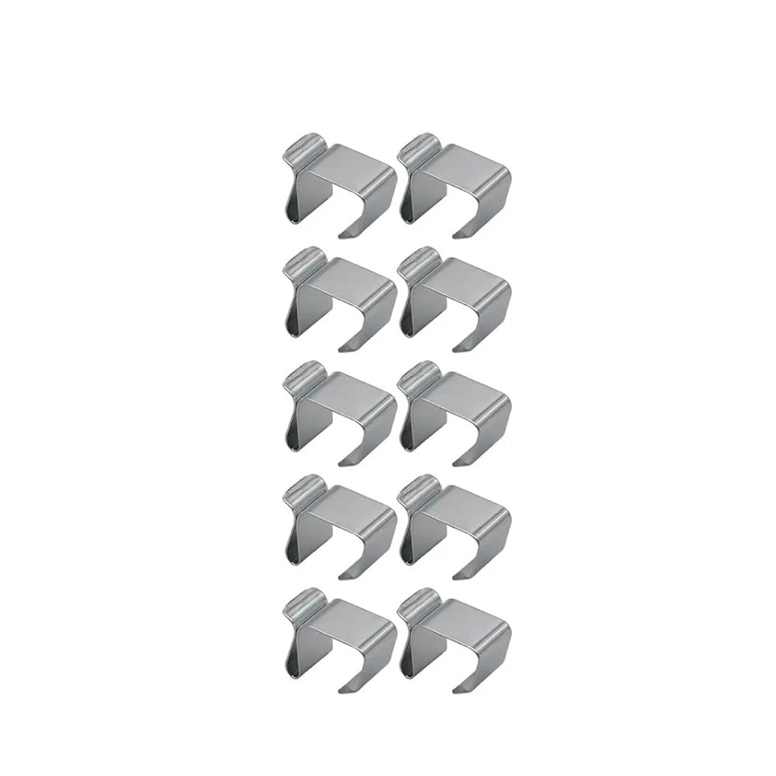 BAYNOPURIN Outdoor Light Hook 10-50Pcs Christmas Lights Galvanized Gutter Hooks Holiday Roof Clips for Hanging Outdoor String Light