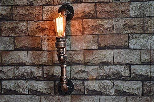 Lámpara de pared industrial para ambiente acogedor de bar y restaurante