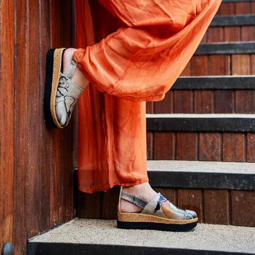Image of DOGO Platform Sandals Women - Vegan and Handmade Wedge Sandals for Women