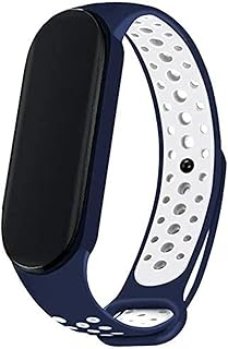 COOL SMARTPHONES & TABLETS ACCESSORIES Bracelet pour Xiaomi Mi Band 5/Mi Band 6/Amazfit Band 5 Sport Bleu