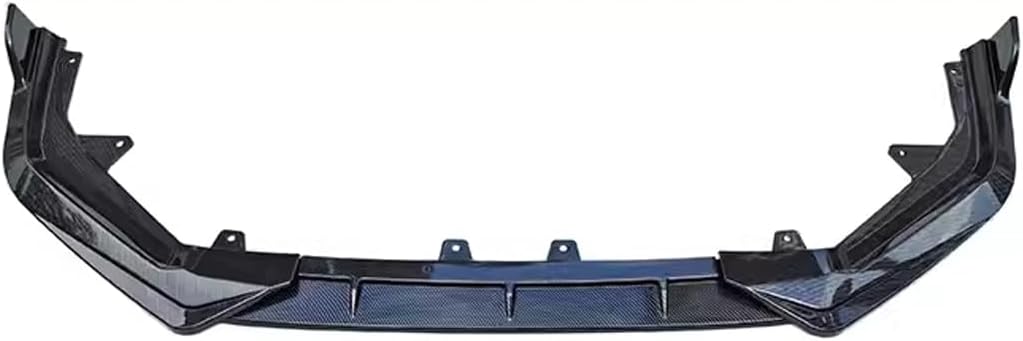 Front Bumper Lip Compatible with Honda Civic 11th Gen 2022 2023 2024 2025 4-Door Sedan & Hatchback PP Front Lip Lower Chin Spoiler Splitter 3PCS Carbon Fiber Color