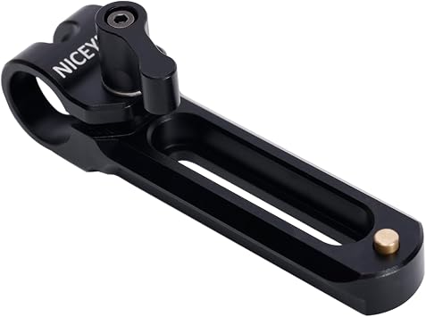 NICEYRIG 15mm Single Rod Holder to Quick Release NATO Rail - 597