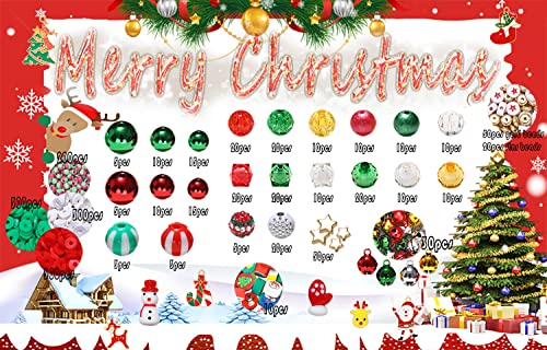 1625Pcs Red Green White Heishi Clay Beads For Christmas Jewelry Making Kit Glass Beads X-Mas Bell Bead Candy Beads Crystal Beads And Christmas Charms For Diy Holiday Christmas Necklace Bracelet #TOP2