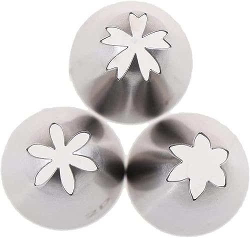 Miniatura 9 de Puntas de glaseado de hierba, punta de decoración de hierba 233 234 29 para pasteles, cupcakes, galletas, decoración del desierto, acero inoxidable,