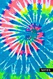  Notes: Password Book Cleverly Disguised With Beautiful Design / Colorful Tie Dye Swirl Cover / Discreet Internet Username and Login Logbook / Alphabetical Tabs Large Print