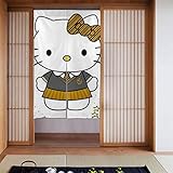 Gebrauchsanweisung: Ein Ende des Türvorhangs kann durch die Spannstange geführt und an der Tür befestigt werden, oder es kann mit einem Pinnadel fixiert werden. (Das Produkt enthält keine Spannstange)