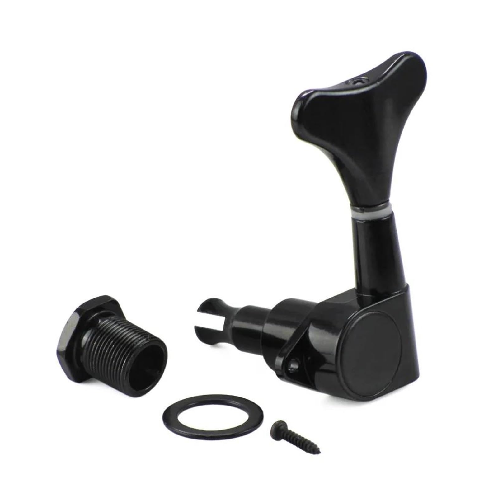 5 Częściowy Zestaw Tunera Do 5 Strunowego Basu Elektrycznego Klucze Gitarowe(2L3R Black)