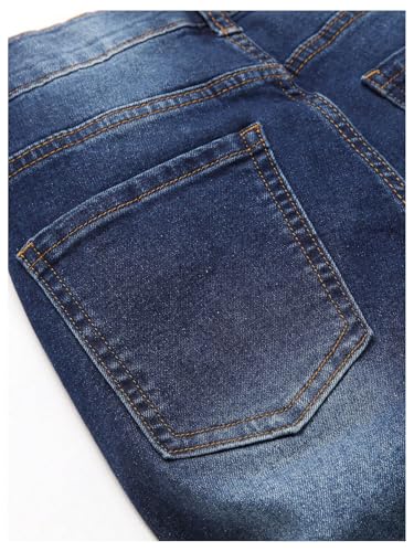SweatyRocks Boy's Ripped Skinny Jeans Slim Fit Denim Pants Trousers with Pockets4