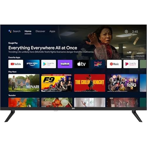 EKO 32-Inch Smart LED TV, HD Android TV with Built-in Chromecast