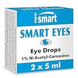 Supersmart - Smart Eyes™ - Eye Drops with 1% N-Acetyl-L-carnosine - Helps to Prevent Dry Eye &...