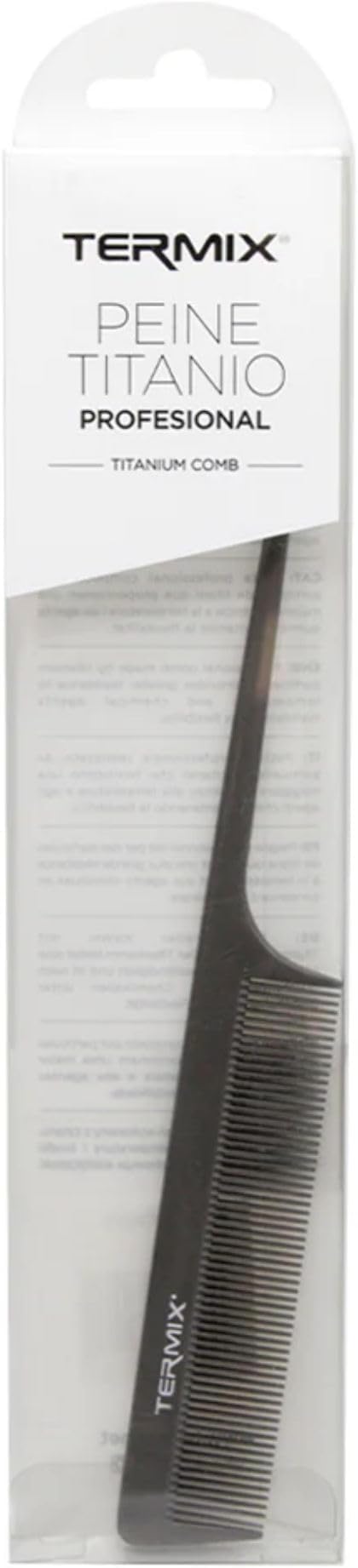 Termix Professional Titanium Comb with Fine Teeth For Colouring and Treatments Comb with titanium teeth that are highly resistant to temperature and chemical agents