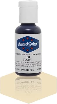 Americolor Soft Gel Paste Food Color, .75-Ounce, Ivory