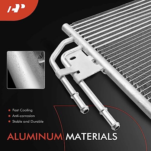 A-Premium Air Conditioning A/C Condenser Compatible with 2009 - Additional View