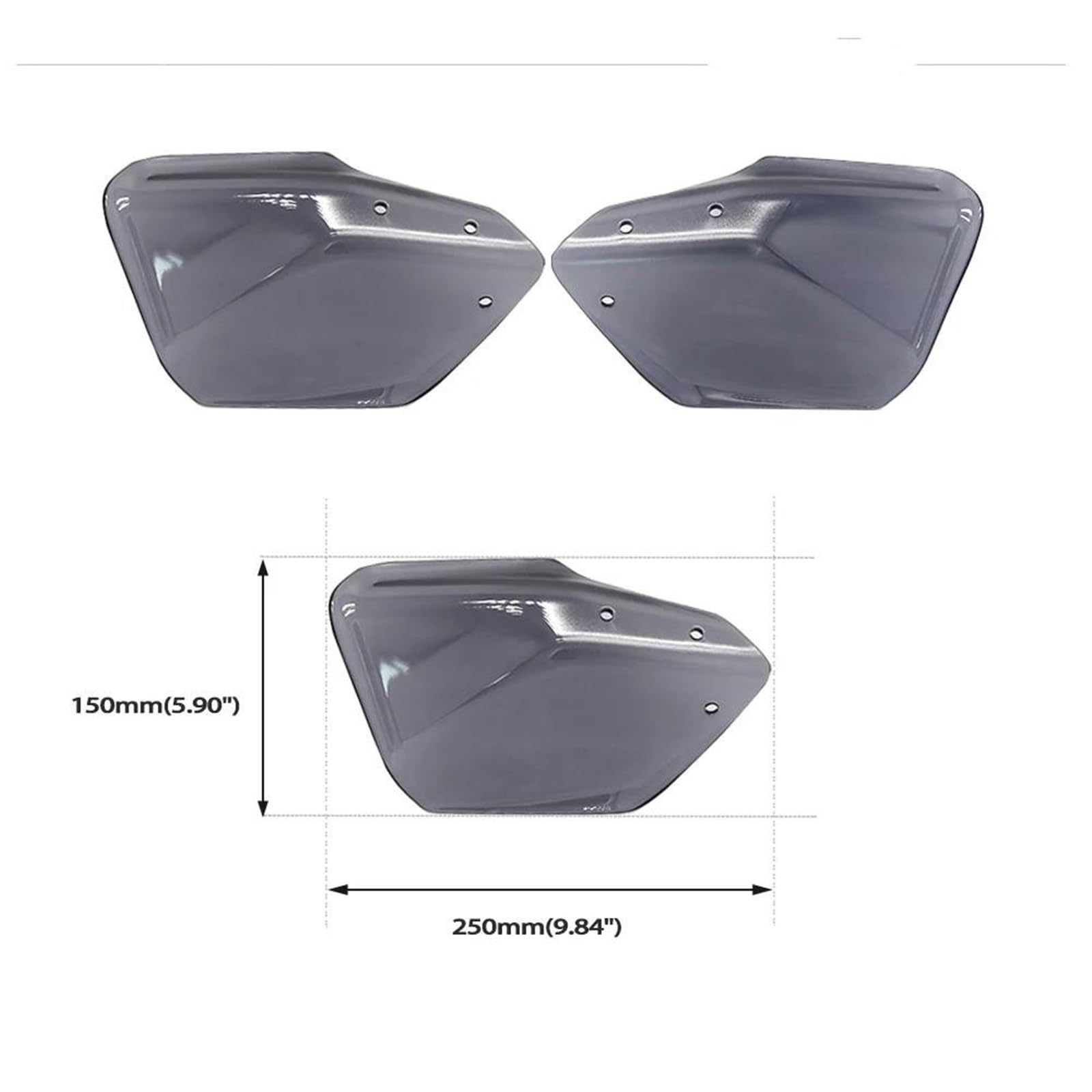 Handschutz-Windschutz Motorrad-Handprotektoren, Windschutzscheibenabweiser, Handschutz Für K1600B K1600 GT GTL Grand America 2017-2025 | Titan